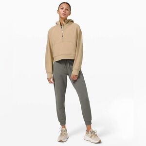 Lululemon Scuba Oversized 1/2 Zip Hoodie Trench